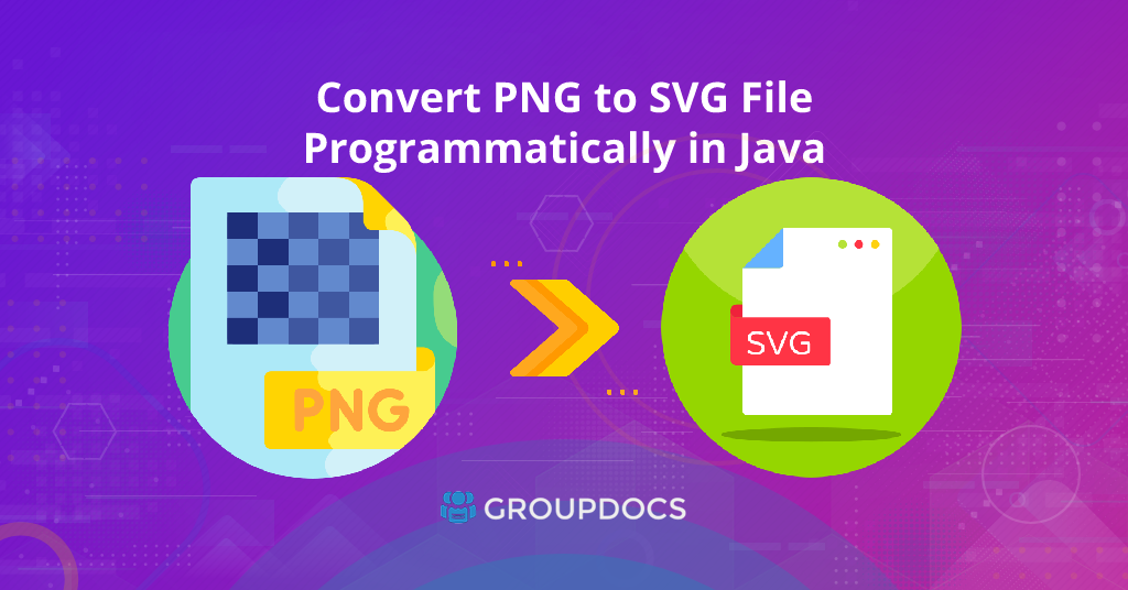 Convert PNG to SVG File Programmatically in Java
