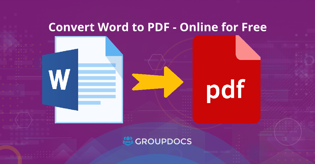 Convert Word to PDF - Online for Free